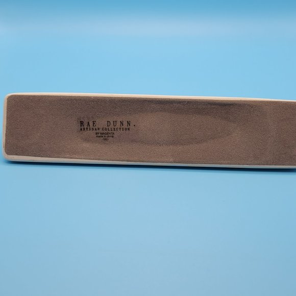 Rae Dunn Desk Plaque Get Busy Monochrome Black and White - Picture 3 of 7